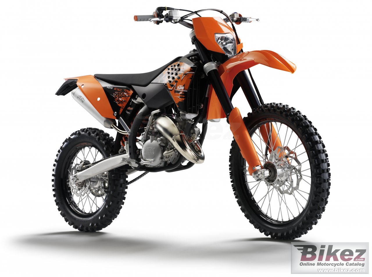Big KTM 125 exc picture and wallpaper from Bikez.com